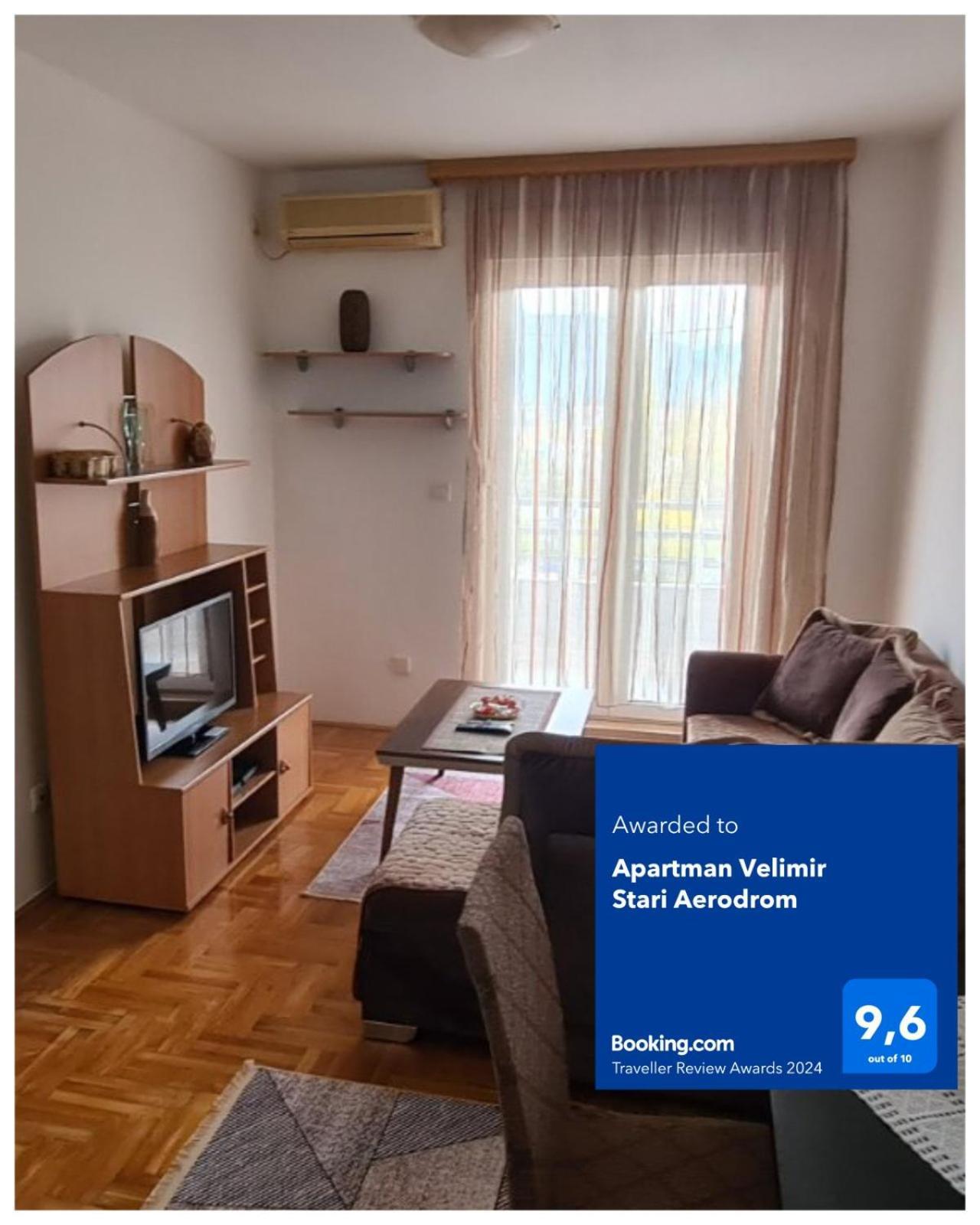 Apartman Velimir Stari Aerodrom Подгорица Екстериор снимка